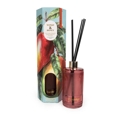 Candlelight Home 200ML REED DIFFUSER MANGO & HONEY - 15% MANGO & HONEY SCENT