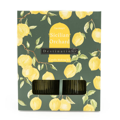 Candlelight Home CANDLE MAKING KIT 'SICILIAN ORCHARD' LEMON GROVE SCENT