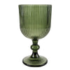 Candlelight Home Glasses Stemmed Red Wine Glass - Green 4PK