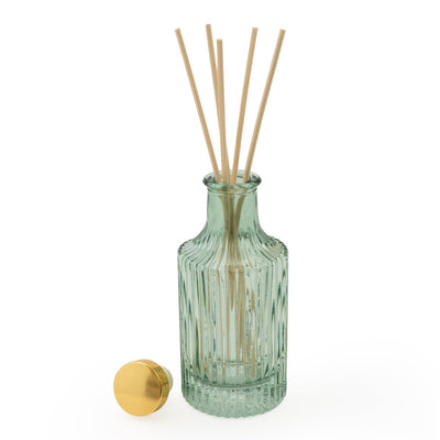 Candlelight Home Jeff Banks 150ml Ridged Glass Reed Diffuser - Ether