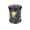 Candlelight Home LARGE GLASS LIDDED JAR BLACKBERRY & FIG TREE - 5% BLACKBERRY & FIG TREE SCENT