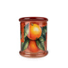 Candlelight Home LARGE GLASS LIDDED JAR  MANDARIN & ORANGE BLOSSOM - 5% MANDARIN & ORANGEBLOSSOM SCENT