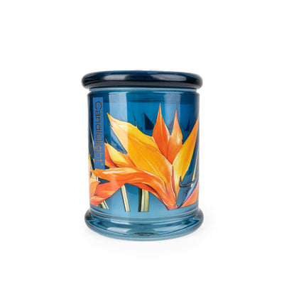 Candlelight Home LARGE GLASS LIDDED JAR PARADISE FLOWER & MANGO - 5% PARADISE FLOWER & MANGO SCENT