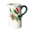 Candlelight Home LARGE STRAIGHT SIDED JUG - CHILLIES