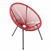 Candlelight Home Outdoor Chair Egg Chair - Red 1PK