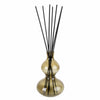 Candlelight Home Reed Diffusers 500ml Reed Diffuser Wavy Glass - Olive Green 4PK