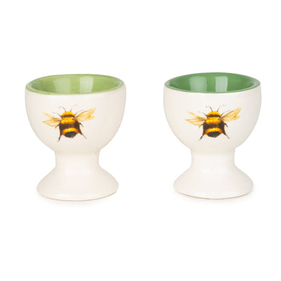 Candlelight Home SET OF 2 EGG CUPS IN GIFT BOX - BEES