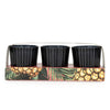 Candlelight Home SET OF 3 VOTIVES PINEAPPLE & COCONUT - 5% PINEAPPLE & COCONUT SCENT