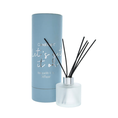 Candlelight Home Reed Diffusers Candlelight Let's Get It On Reed Diffuser in Gift Box Honeysuckle and Ivy Scent 150ml 6PK