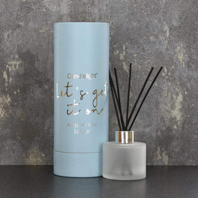 Candlelight Home Reed Diffusers Candlelight Let's Get It On Reed Diffuser in Gift Box Honeysuckle and Ivy Scent 150ml 6PK