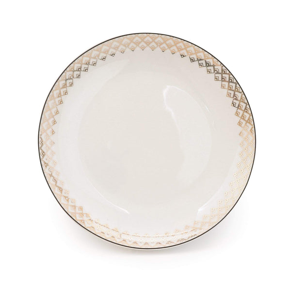 Black and white plate set best sale